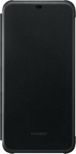 Huawei Книга Изкуствена кожа Черен (Huawei Mate 20 Lite)
