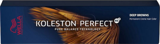 Wella Koleston Perfect Me+ Deep Browns Vopsea De Păr 6/73 Blond Închis Castaniu Auriu 60ml