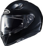 HJC i70 Metal Black Motorradhelm Volles Gesicht ECE 22.05 METALBLACK-2XS