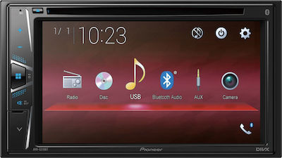 Pioneer Ηχοσύστημα Αυτοκινήτου Universal 2DIN (Bluetooth/USB/AUX) με Οθόνη Αφής 6.2"