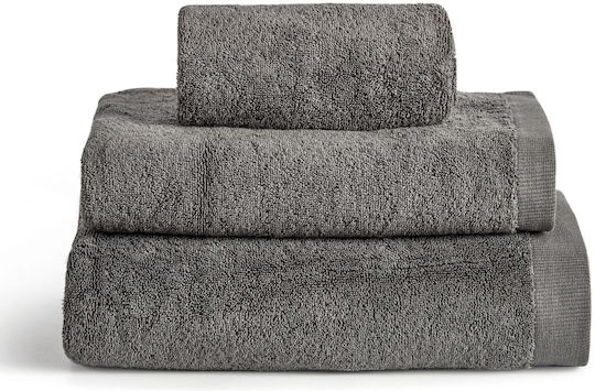 Kentia Bath Towel Brand 90x150cm Grey Weight 600gr/m²