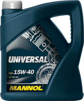 Mannol Λάδι Αυτοκινήτου Universal 15W-40 4lt