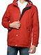 Jacke Bomber Rot