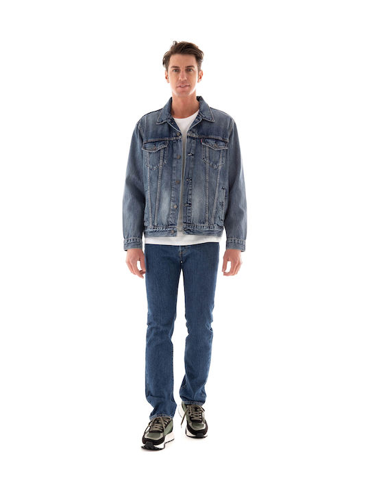 Levi's 501 Jeanshose Regular Straight Fit Blau Levi's 501 Jeanshose Regular Straight Fit Blau
