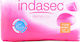 Indasec Dermoseda Maxi Women's Incontinence Pad Heavy Flow 6 Drops 15pcs