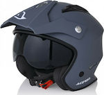 Acerbis Jet Aria Matt Grey Motorradhelm Jet 1050gr 22569.070