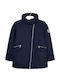 Mayoral Kids Casual Jacket Long Navy Blue