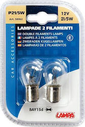 Lampa Car P21/5W-BAY15D-1157 Light Bulb 12V 21W 2pcs