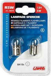 Lampa Lampen Auto Σετ Λαμπάκια R5W 12V 5W 2Stück