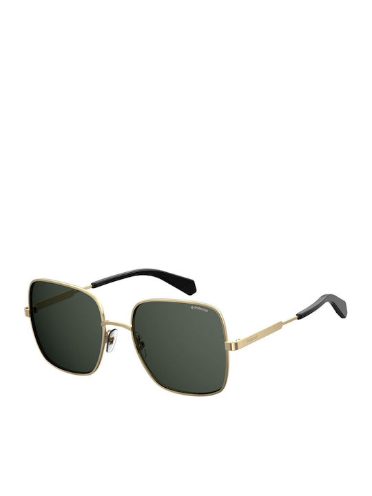 Polaroid Sunglasses Χρυσά with Metal Frame & Black Lens Polaroid Sunglasses Χρυσά with Metal Frame & Black Lens