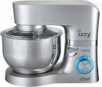 Izzy S1503 Super Chef Κουζινομηχανή 1400W με Ανοξείδωτο Κάδο 6lt