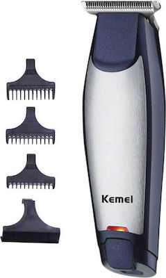 Kemei Wiederaufladbar Haarschneidemaschine Blau KM-5021