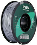 Esun PLA+ 3D Printer Filament 1.75mm Ασημί 1kg