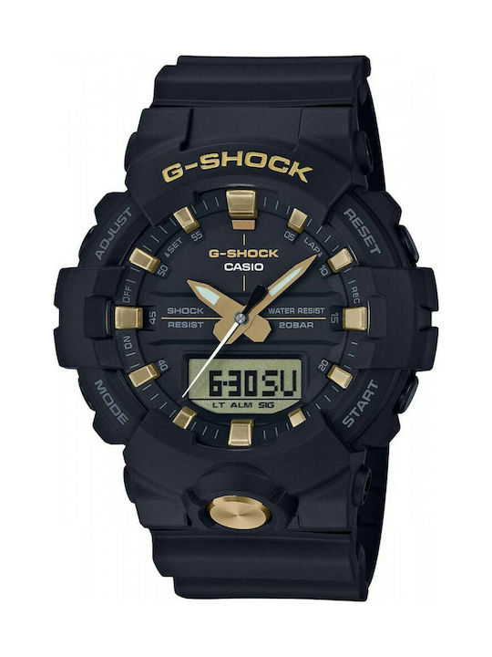 Casio G-Shock Watch Battery with Black Rubber Strap