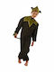 Kids Christmas Costume Goblin Kalikantzarakis Black