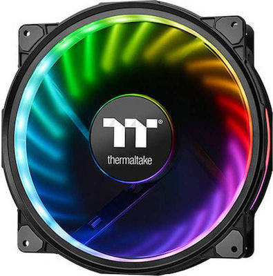 Thermaltake Riing Plus 20 RGB TT Premium (w/o Controller) Case Fan 200mm με Σύνδεση 4-Pin PWM