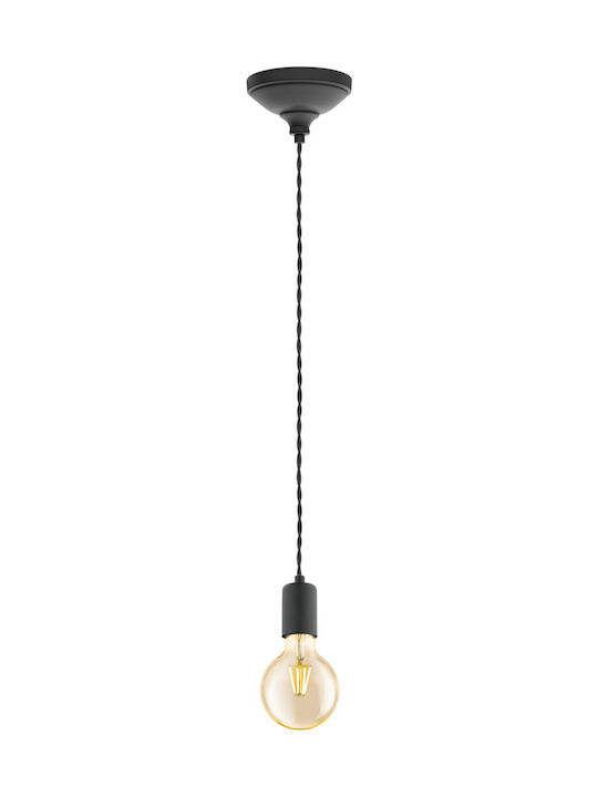 Eglo Yorth Pendant Suspension for Socket E27 Black