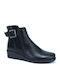 The Flexx Leather Women's Ankle Boots Black