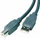 Vivanco USB 2.0 Kabel USB-A-Stecker - USB-B-Stecker Gray 1.8m 25407