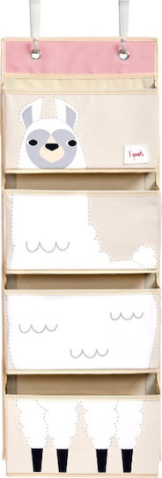 3 Sprouts Baby Wall Banner Llama Pink