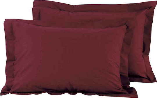 Das Home Best 1014 Σετ Oxford Μπορντό 50x70cm 533400001014