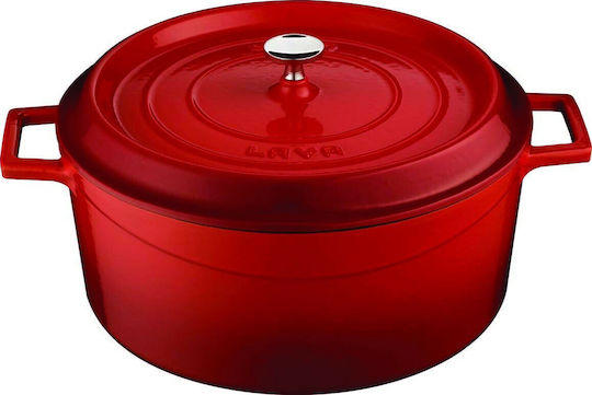 Lava Βαθιά Κατσαρόλα από Μαντέμι 6.7lt / 28cm