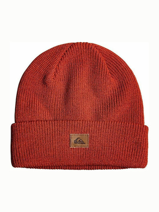 Quiksilver Performed Beanie Männer Beanie Gestrickt in Burgundisch Farbe