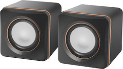 Defender SPK-33 2.0 με Ισχύ 5W Μαύρα