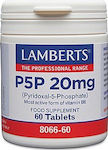 Lamberts P5P 20mg Special Food Supplement 60 tabs