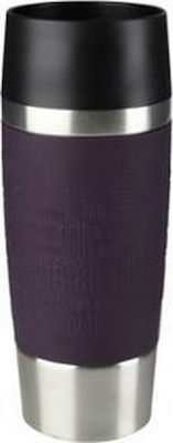 Tefal Travel Mug Purple Ποτήρι Θερμός 0.36lt