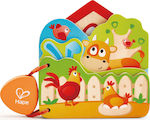 Hape Baby's Farm Animal Book από Ξύλο για 10+ Μηνών