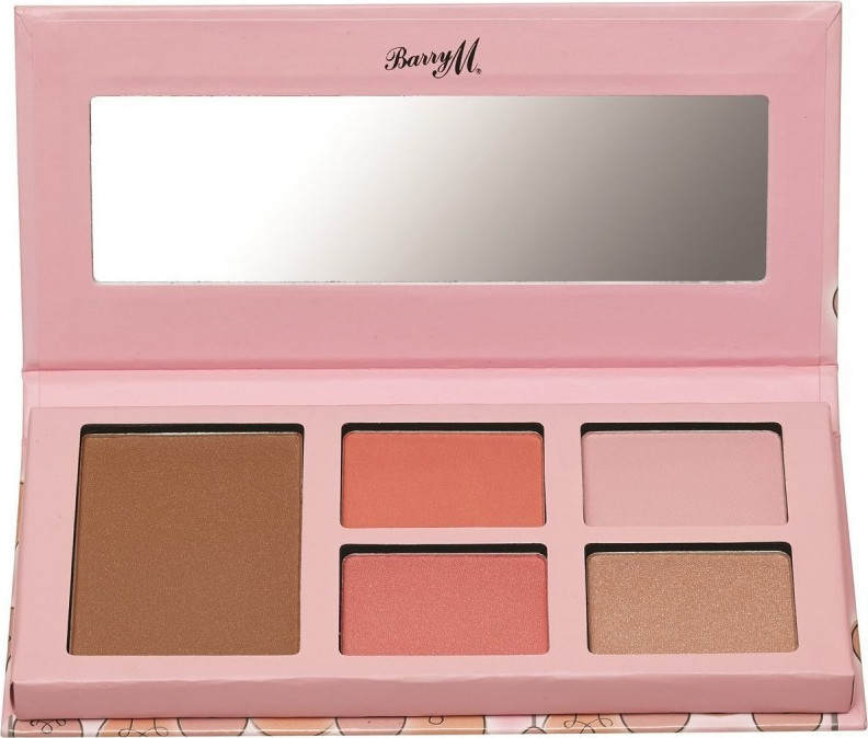 Barry M Get Up & Glow Bronzer Blusher & Highlighter Palette Skroutz.gr