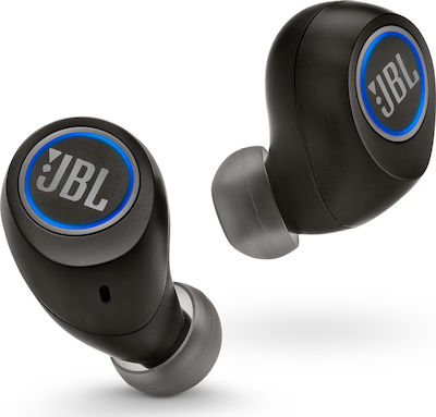 JBL Free In-Ear Bluetooth-Freisprecheinrichtung Kopfhörer mit Schweißresistenz und Ladeetui Schwara