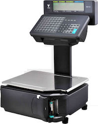 Digi Systems SM-120LL EV Electronic Commercial Retail Scale with Beam and Printer 15kg/5gr SM-120EV-LL-15