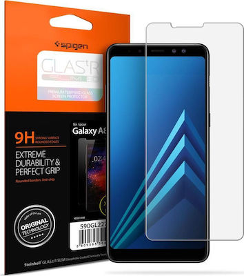 Spigen GLAS.tR SLIM HD Tempered Glass (Galaxy A8 2018) 590GL22746