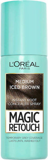 L'Oreal Paris Magic Retouch Полуперманентна Боя За Коса Спрей Medium Iced Brown 75ml