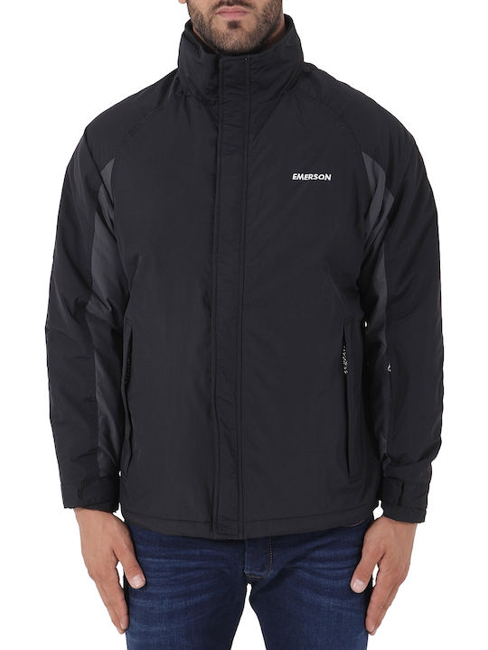 Emerson Geacă de Iarnă Waterproof Negru