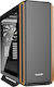 Be Quiet Silent Base 801 Gaming Midi Tower Κουτί Υπολογιστή με Πλαϊνό Παράθυρο Πορτοκαλί