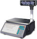 Aclas LS2 Electronic Commercial Retail Scale with Beam and Printer 30kg/10gr