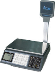 Aclas PS1-DP Ζυγαριά Λιανικής με Κολώνα 30kg / 10gr