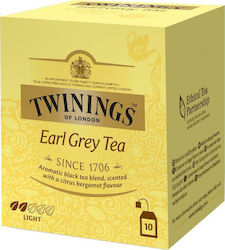 Twinings Earl Grey Ceai 10 Pungi 20gr 1buc