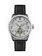 Ingersoll Triumph Automatic Uhr Chronograph Automatisch mit Schwarz Lederarmband
