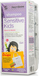 Frezyderm Kids' Shampoo Sensitive Kids Shampoo Girls 200ml & Υφασμάτινη Τσ 200ml