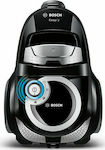 Bosch BGS2UECO Ηλεκτρική Σκούπα 550W με Κάδο 1.4lt Μαύρη