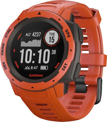 garmin instinct flame red