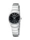 Calvin Klein Ceas Clasic Dama 24mm Cu Baterie Și Brățară Din Oțel Inoxidabil Argintiu