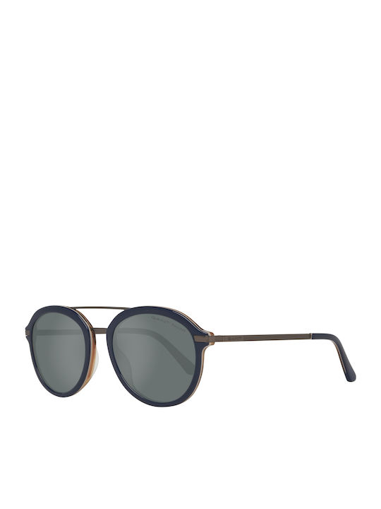 Gant Men's Sunglasses with Navy Blue Metal Frame GA7100 91D