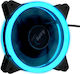 Aerocool Rev RGB Case Fan 120mm (1200rpm / 41.3cfm) με Σύνδεση 3-Pin