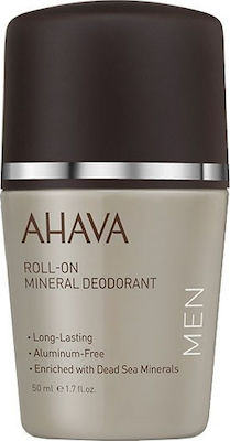 Ahava Men Mineral Deodorant Roll-On 50ml