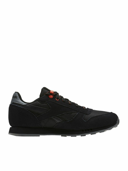 Reebok Kids Sports Shoes Running Classic Leather Black